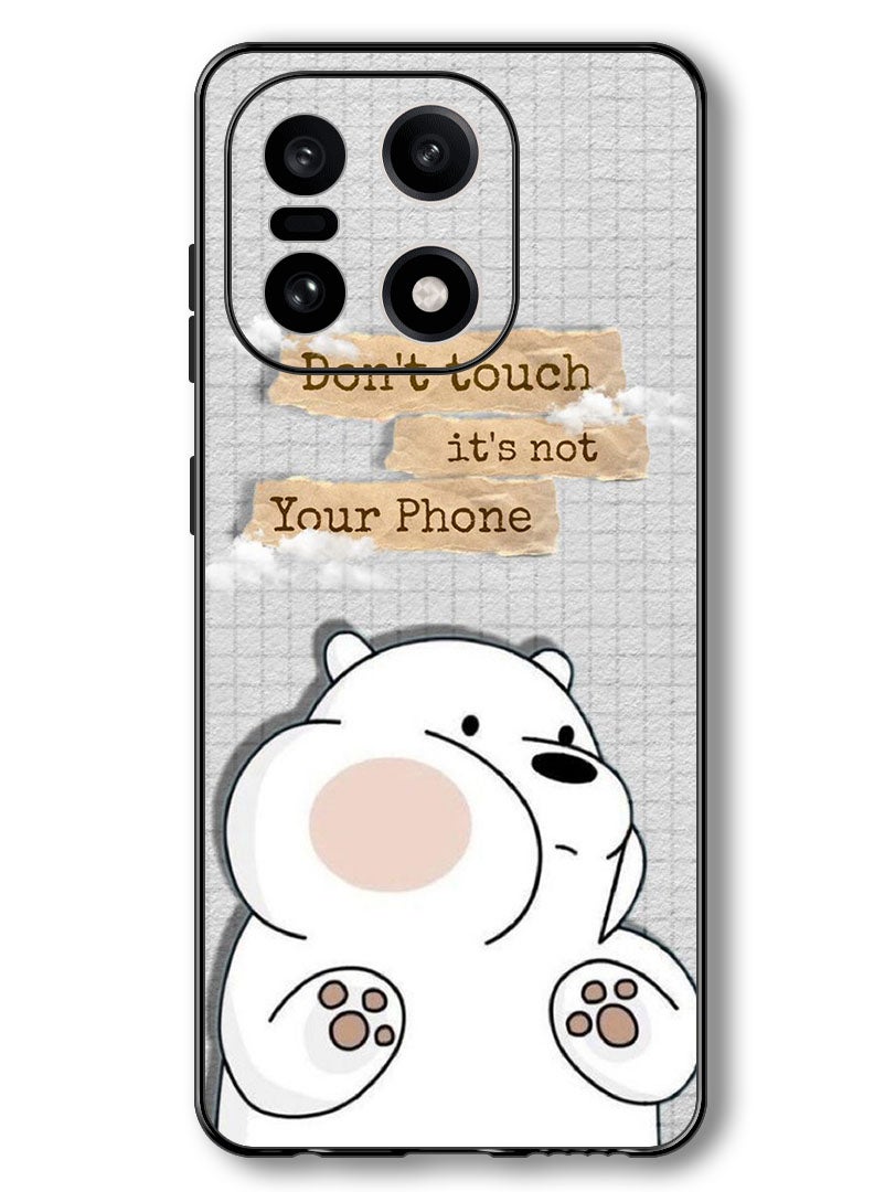 Theodor Case Compatible with OnePlus 15 6.78 Inch Protection Shockproof Bumper Cover Dont touch (3) - Image 1